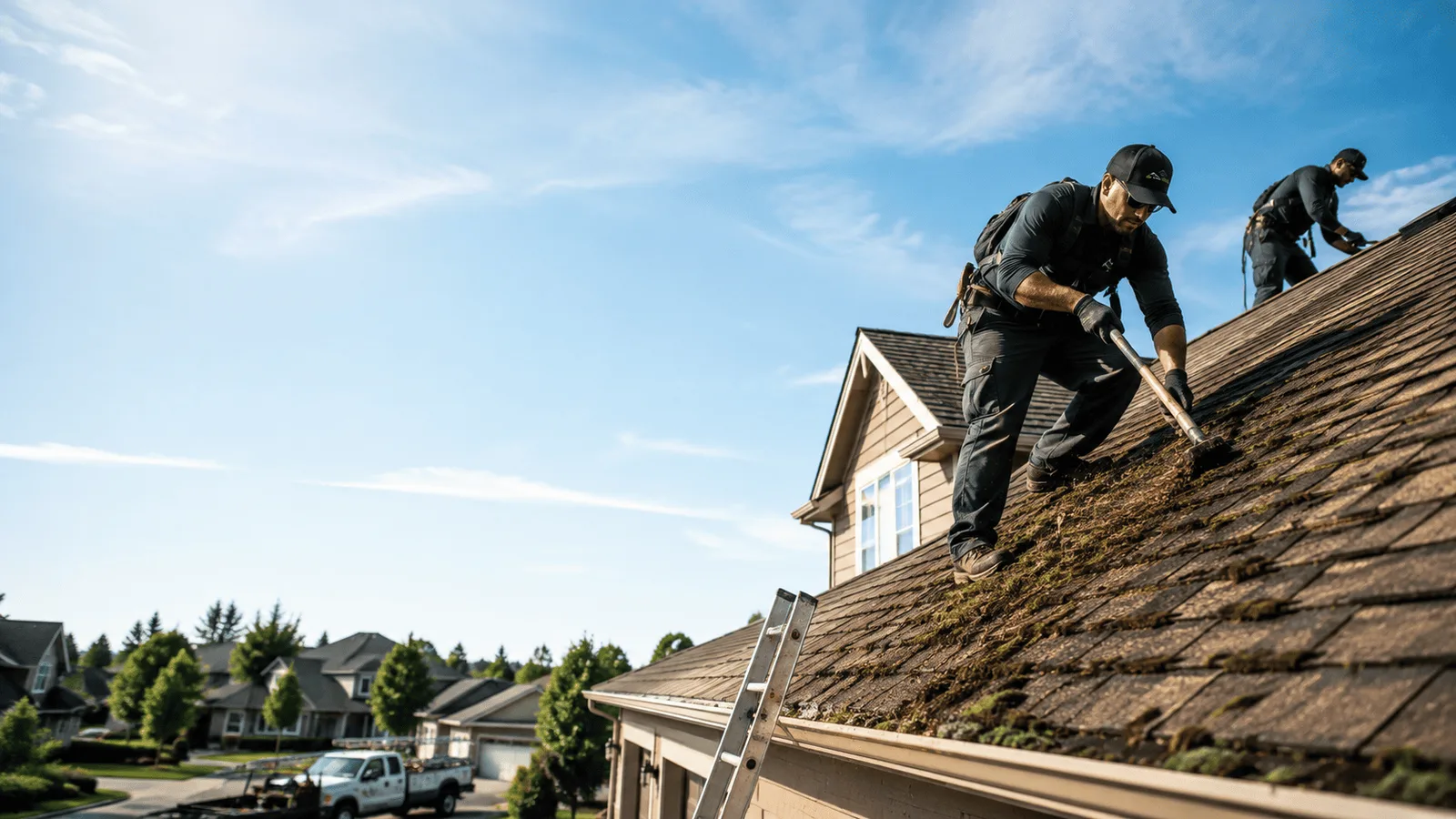 Roof Moss Removal in Bemidji, MN near me